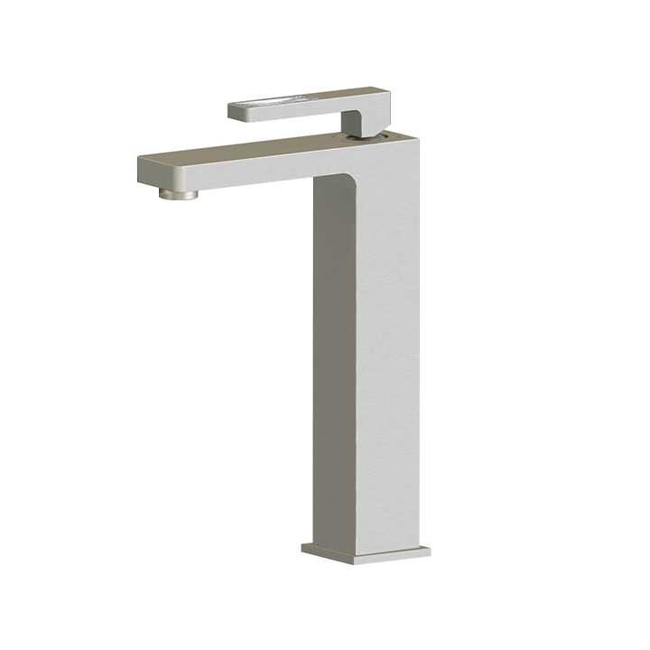 Aquabrass Canada B-JOU Tall single-hole lavatory faucet WITH CRYSTAL - Image 1