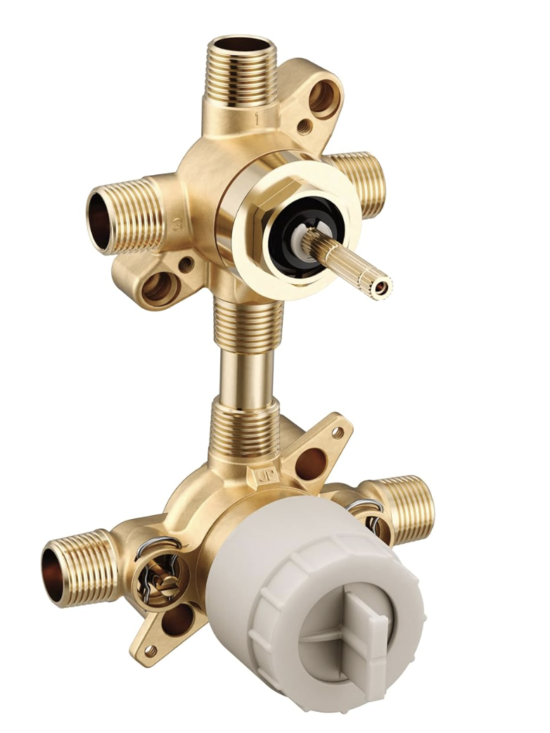 MOEN M-CORE Transfer 1/2" Cc/Ips Connection Includes Pressure Balancing Stops Volume Control - Image 1