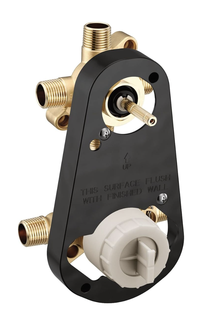 MOEN M-CORE Transfer 1/2" Cc/Ips Connection Includes Pressure Balancing Stops Volume Control - Image 2