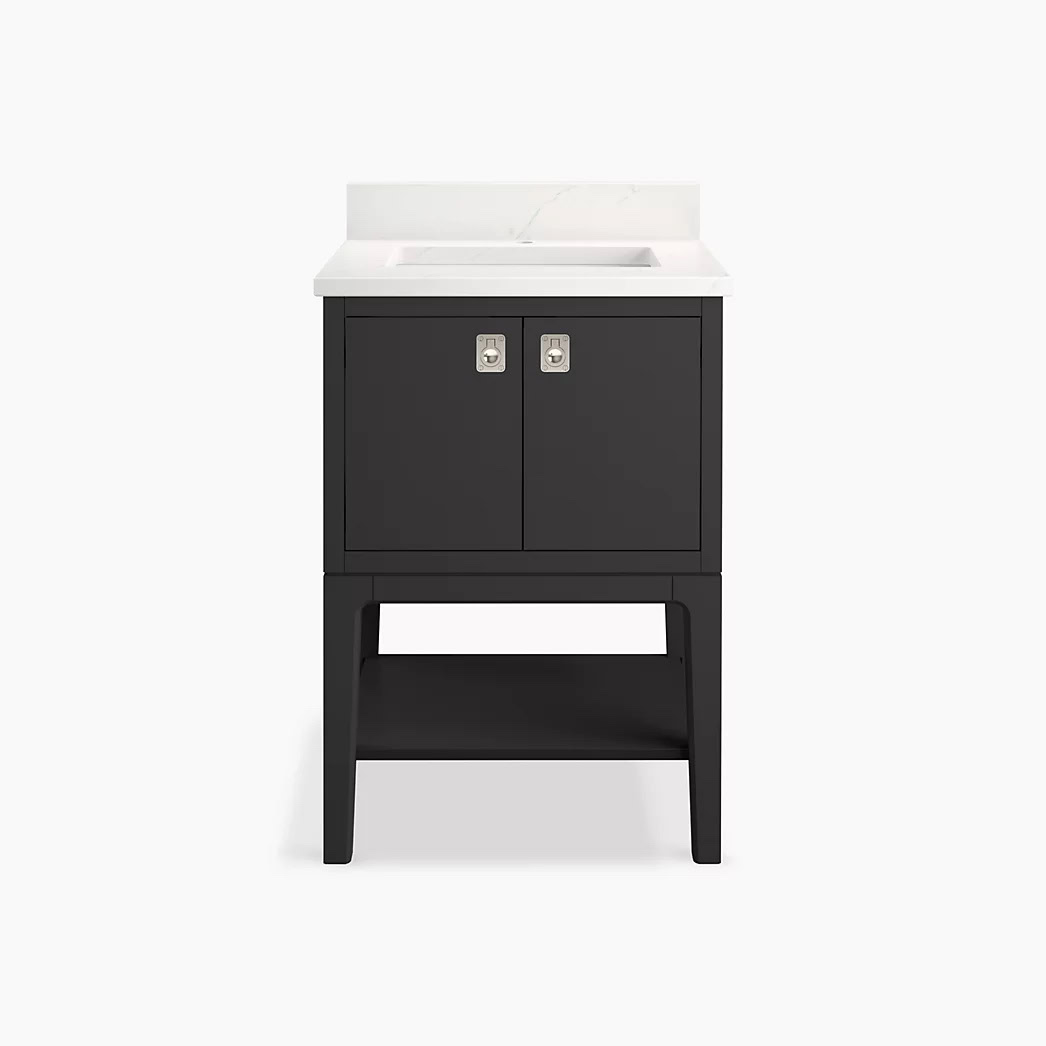 KOHLER Seagrove® by Studio McGee 24" bathroom vanity cabinet with sink and quartz top - Image 2