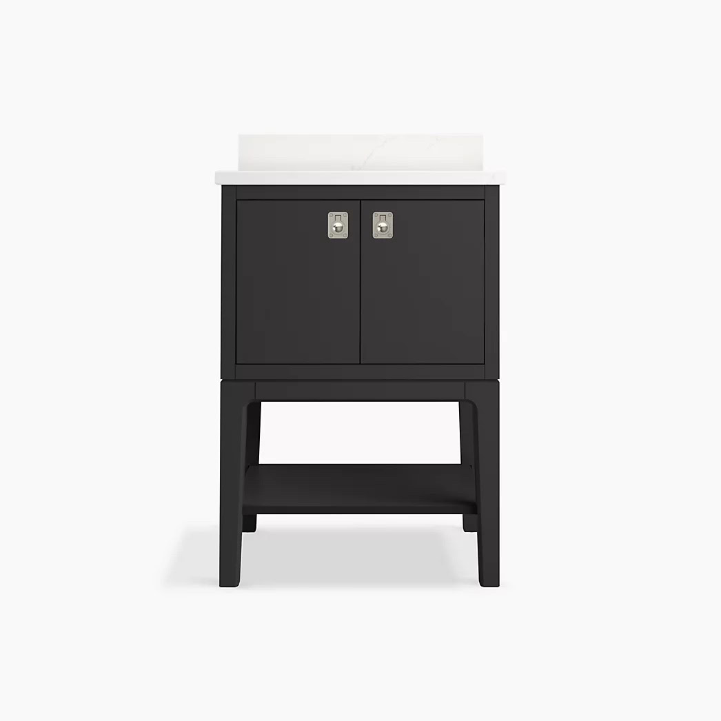 KOHLER Seagrove® by Studio McGee 24" bathroom vanity cabinet with sink and quartz top - Image 4