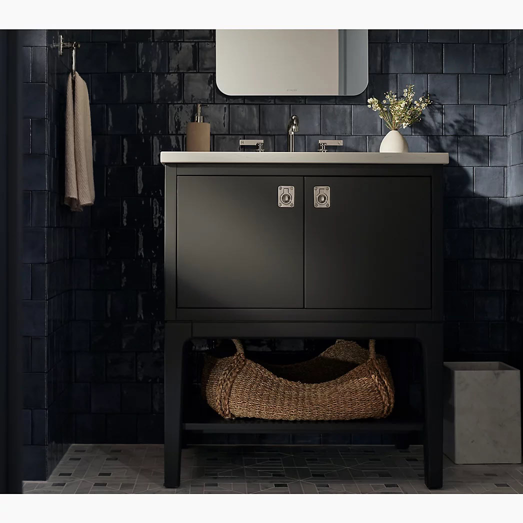 KOHLER Seagrove® by Studio McGee30" bathroom vanity cabinet with sink and quartz top - Image 14