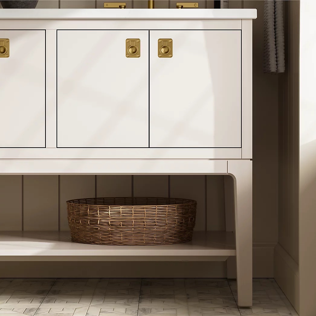 KOHLER Seagrove® by Studio McGee 60"bathroom vanity cabinet with sink and quartz top - Image 7