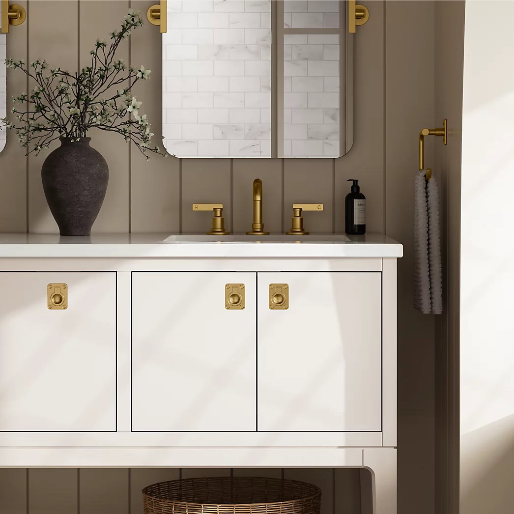 KOHLER Seagrove® by Studio McGee 60"bathroom vanity cabinet with sink and quartz top - Image 23