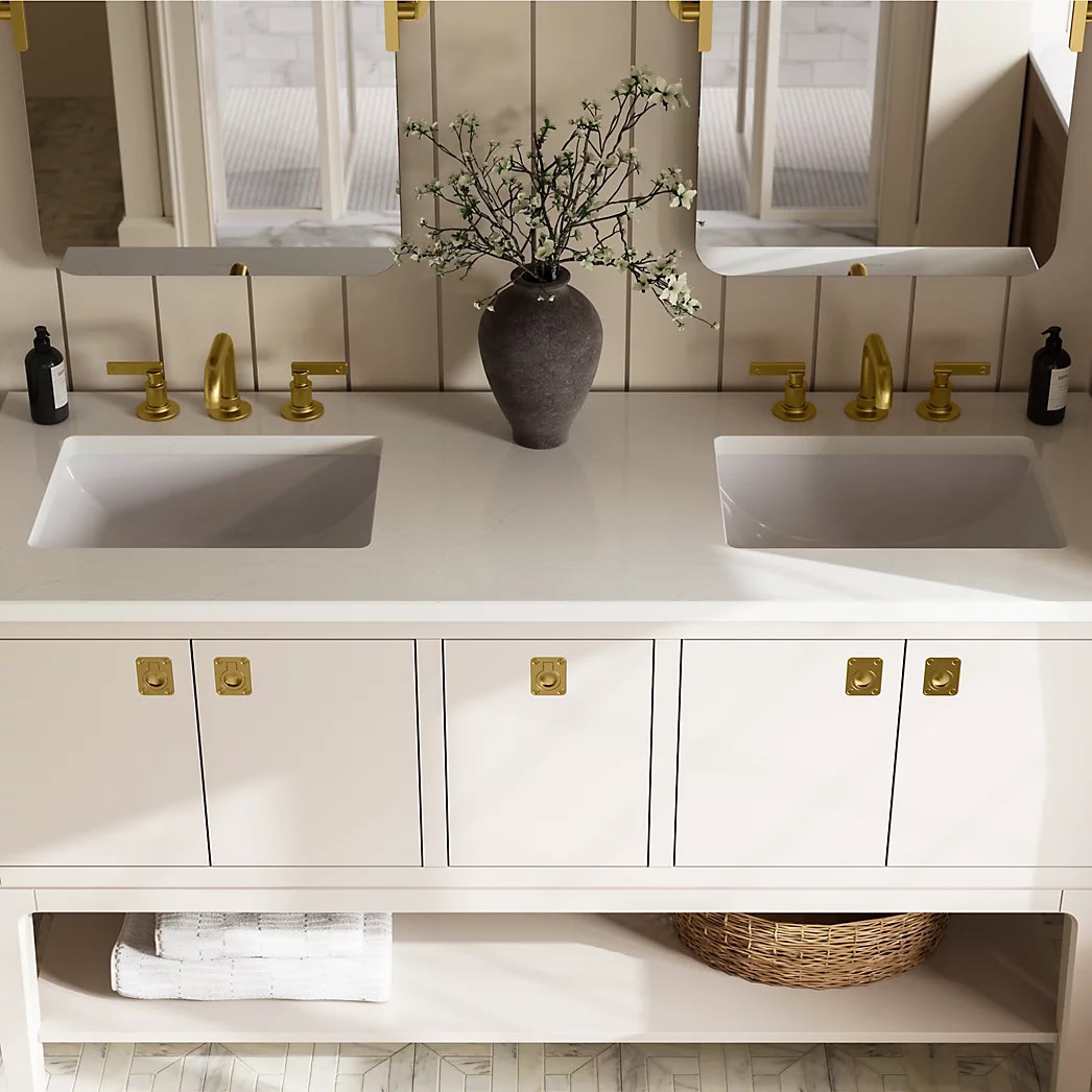 KOHLER Seagrove® by Studio McGee 36" bathroom vanity cabinet with sink and quartz top - Image 15