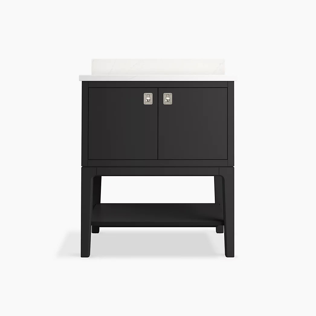 KOHLER Seagrove® by Studio McGee30" bathroom vanity cabinet with sink and quartz top - Image 6