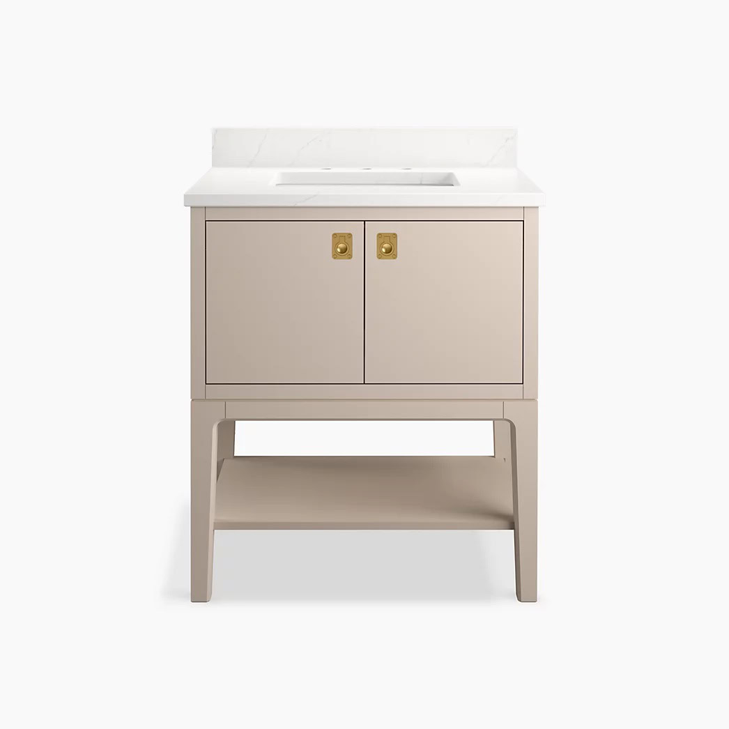 KOHLER Seagrove® by Studio McGee30" bathroom vanity cabinet with sink and quartz top - Image 2
