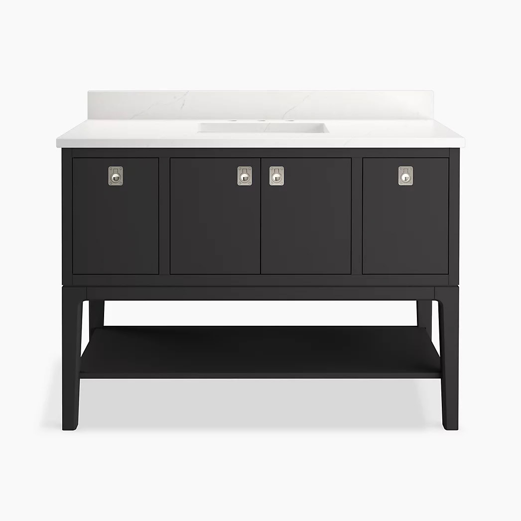 KOHLER Seagrove® by Studio McGee 48"bathroom vanity cabinet with sink and quartz top - Image 3