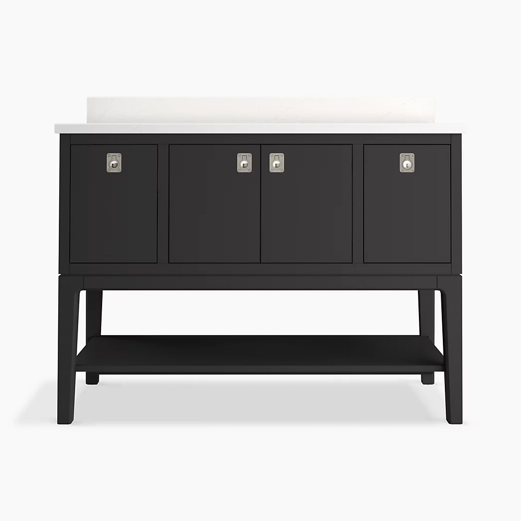KOHLER Seagrove® by Studio McGee 48"bathroom vanity cabinet with sink and quartz top - Image 4
