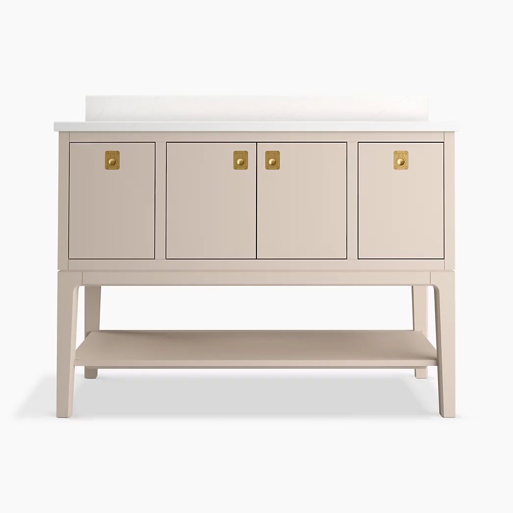 KOHLER Seagrove® by Studio McGee 48"bathroom vanity cabinet with sink and quartz top - Image 17