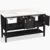 KOHLER Seagrove® by Studio McGee 60"bathroom vanity cabinet with sink and quartz top - Thumbnail Image 3