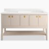 KOHLER Seagrove® by Studio McGee 60"bathroom vanity cabinet with sink and quartz top - Thumbnail Image 15