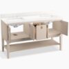 KOHLER Seagrove® by Studio McGee 60"bathroom vanity cabinet with sink and quartz top - Thumbnail Image 16