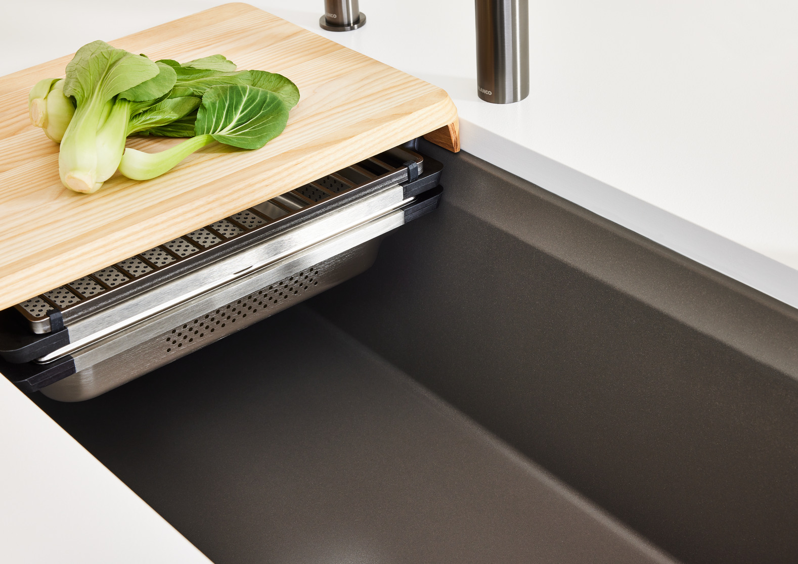 BLANCO INTEOS 45" x19" Silgranit Kitchen Sinks - Image 4