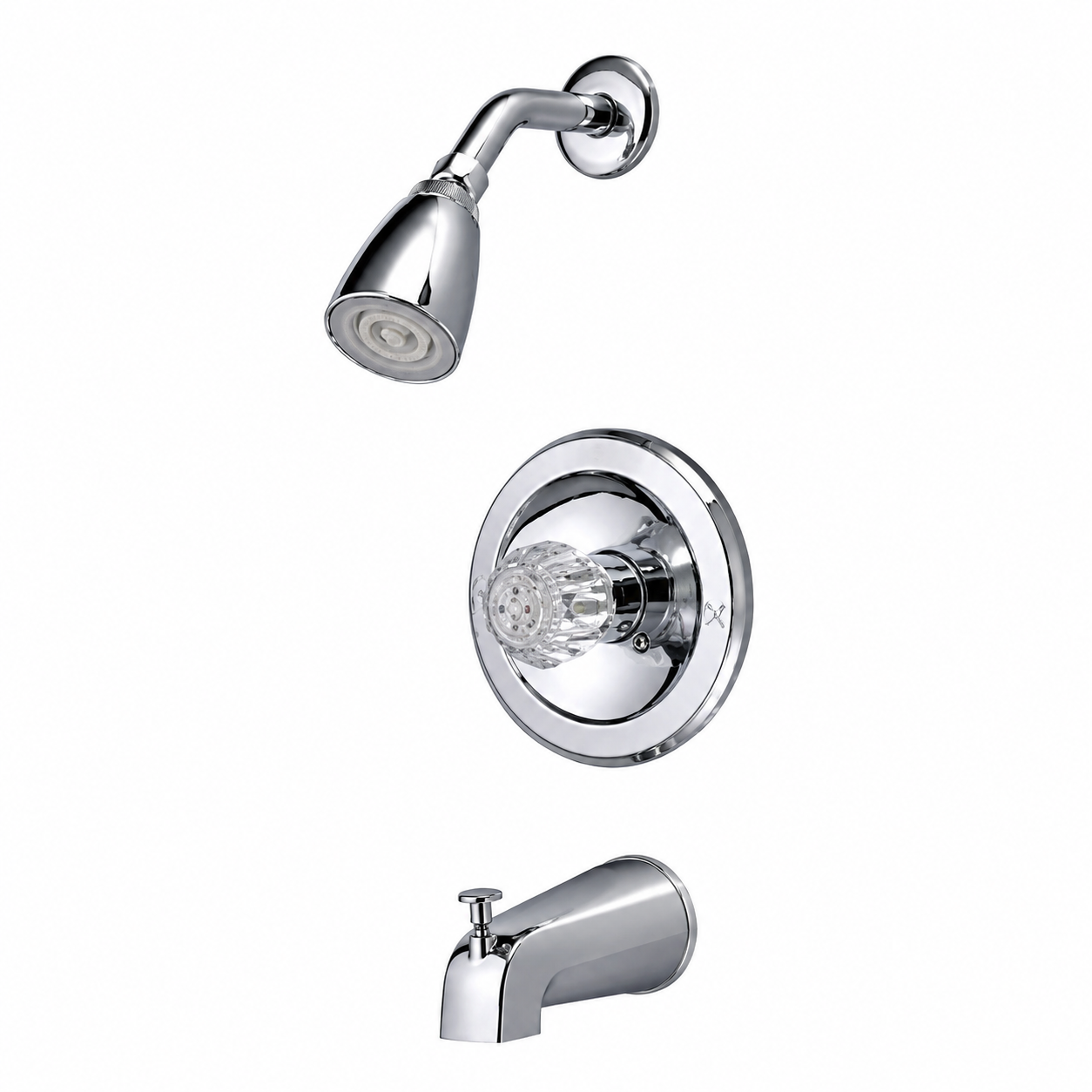 KINGSTON BRASS Victorian 10-Inch Round Raindrop Brass Shower Head (Copy) - Image 1