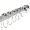 KINGSTON BRASS Edenscape SCC3117 60-Inch to 72-Inch Adjustable Shower Curtain Rod with Rings - Thumbnail Image 1