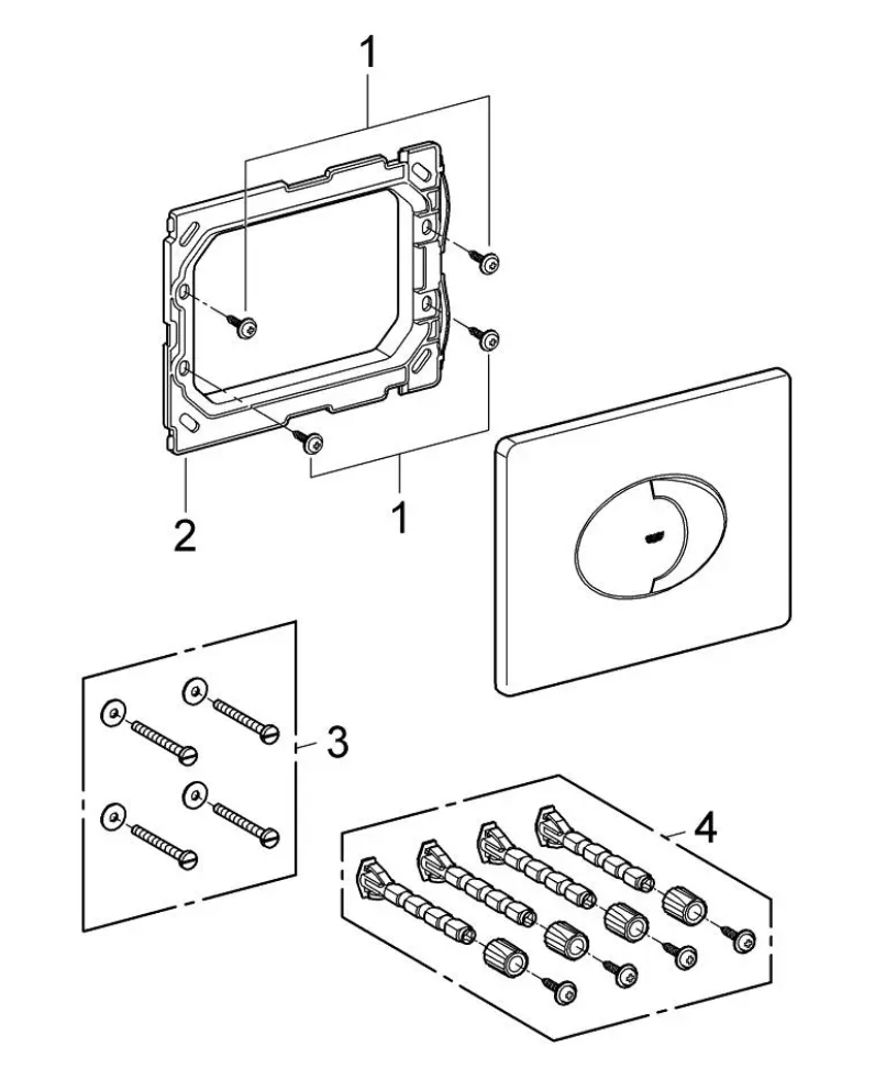 GROHE Skate Wall Plate - Image 7