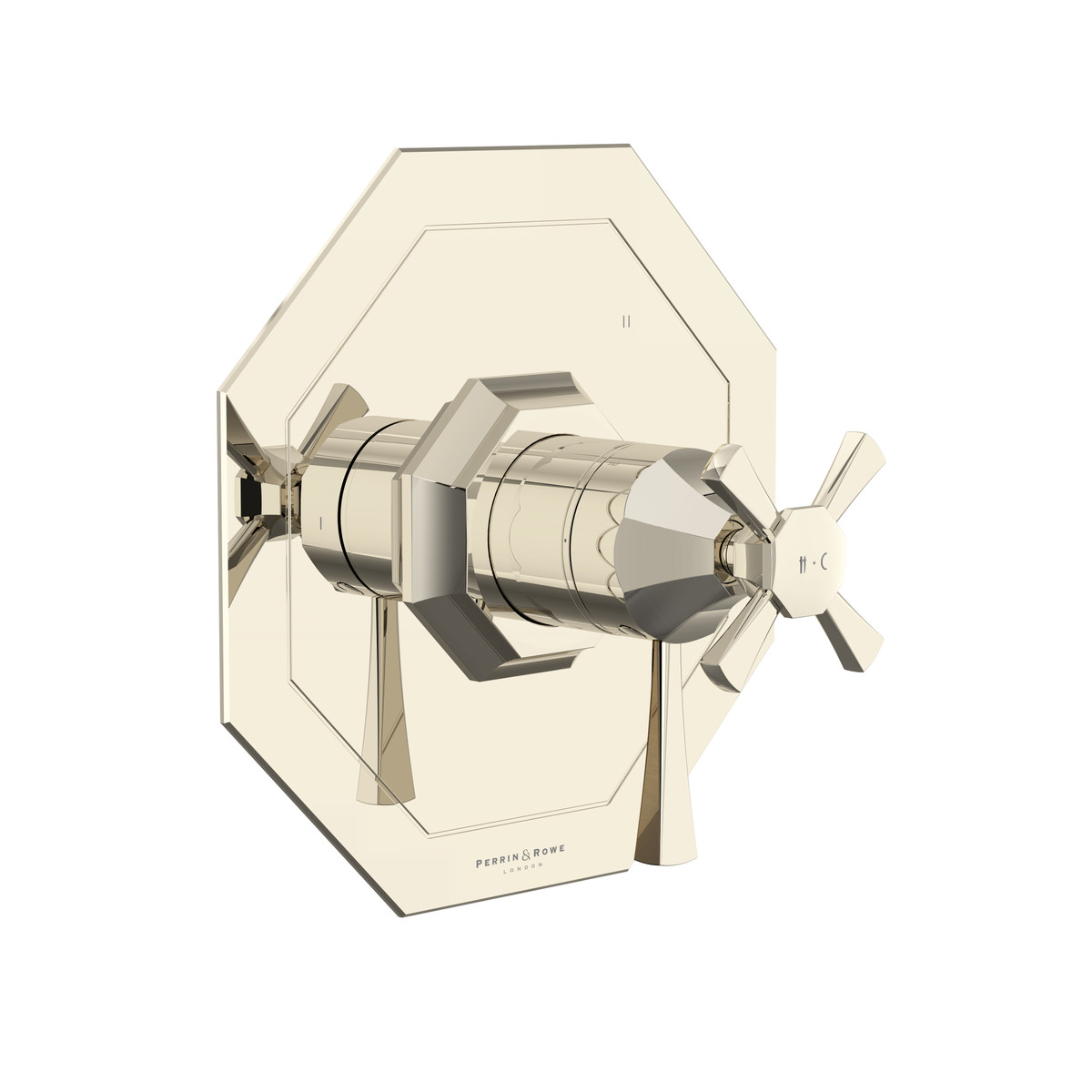 PERRIN & ROWE Deco™ 1/2" Therm & Pressure Balance Trim With 3 Functions - Image 3