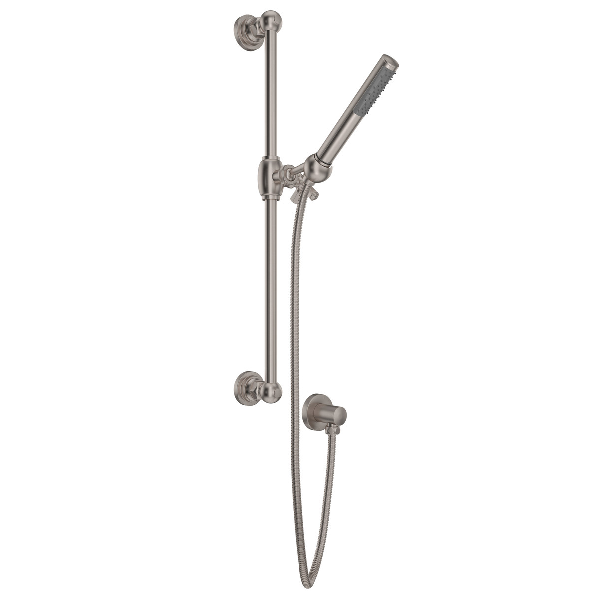 PERRIN & ROWE Handshower Set With 21" Slide Bar And Single Function Handshower - Image 4