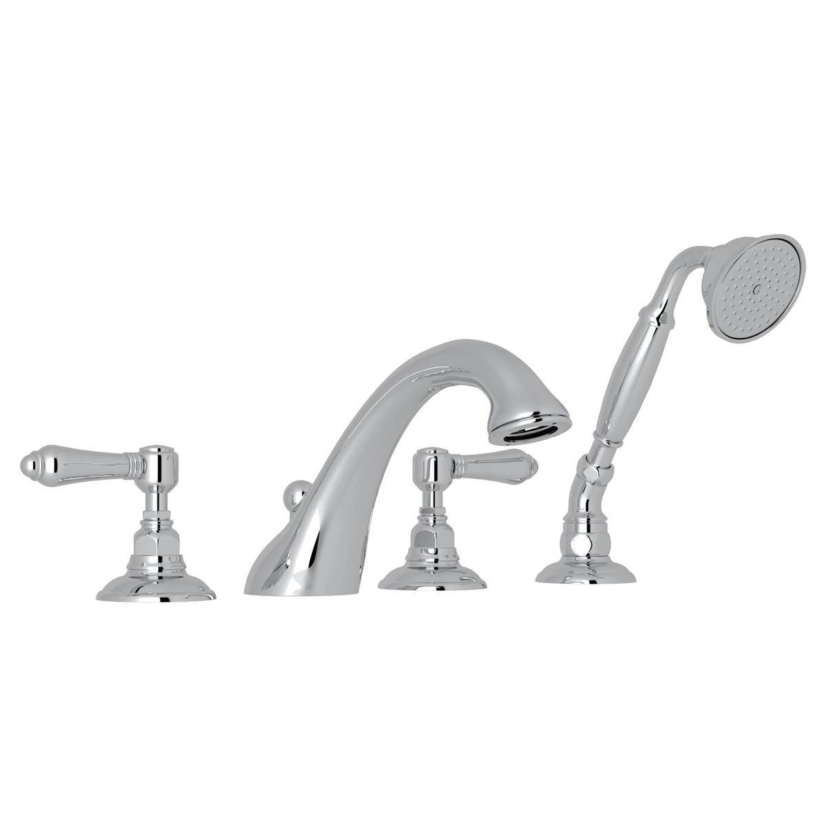 ROHL CANADA Acqui® 4-Hole Deck Mount Tub Filler - Image 1