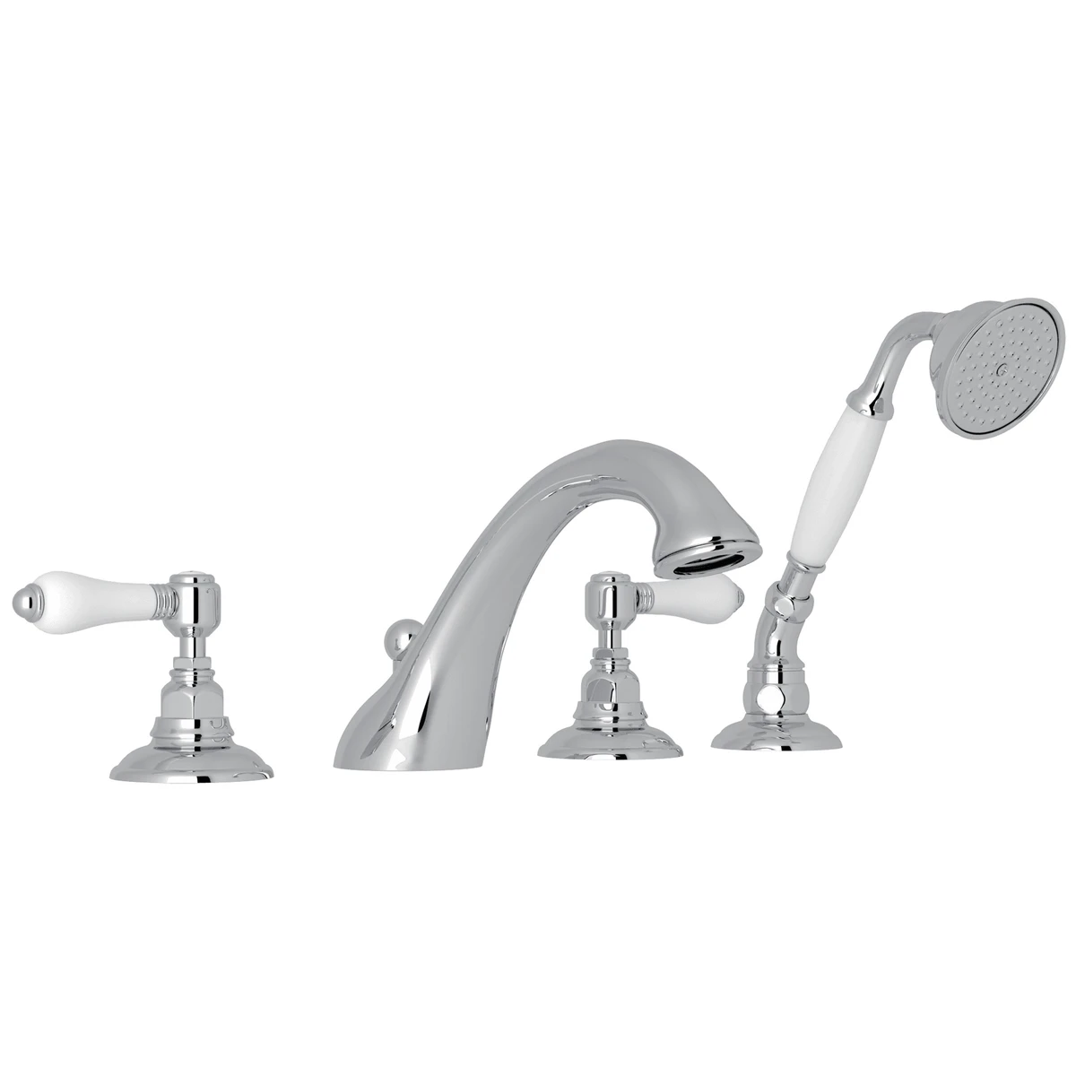 ROHL CANADA Acqui® 4-Hole Deck Mount Tub Filler - Image 1
