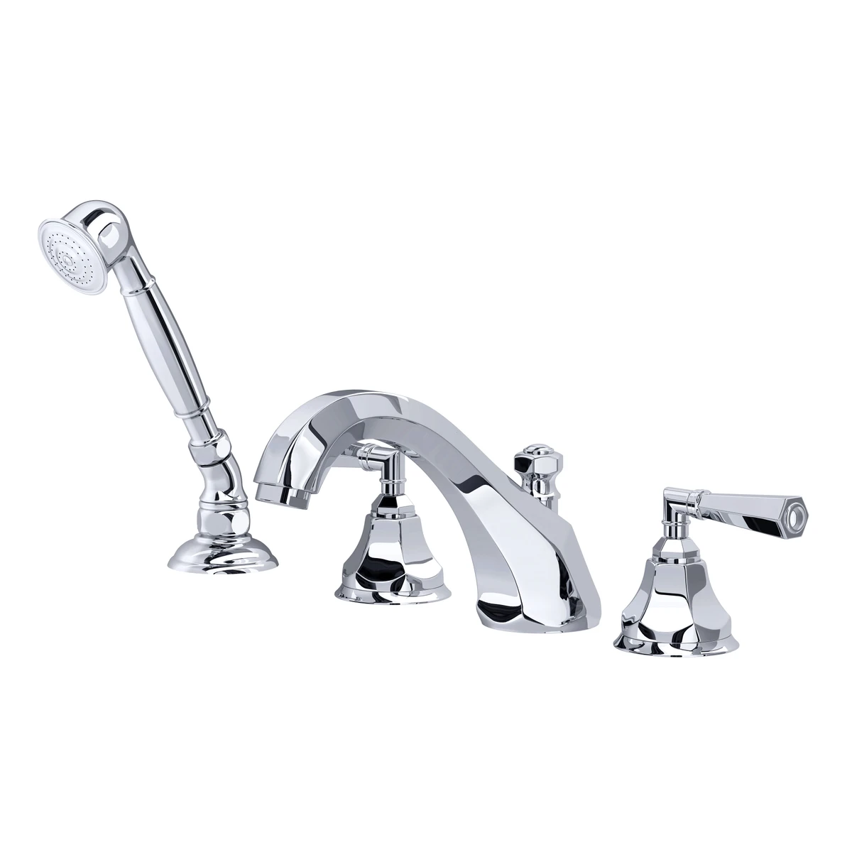 ROHL CANADA Palladian® 4-Hole Deck Mount Tub Filler - Image 1