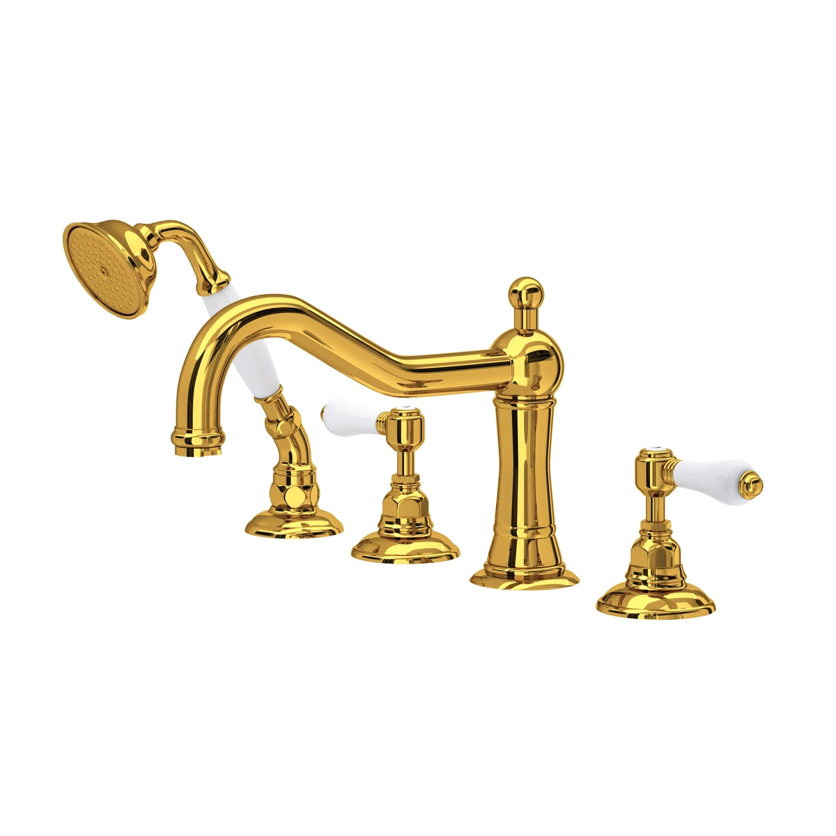 ROHL CANADA Acqui® 4-Hole Deck Mount Tub Filler - Image 7