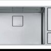 FRANKE CUX11024-W 33" Chef Center Single Bowl Kitchen Sink STAINLESS STEEL - Thumbnail Image 1