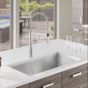 BLANCO 32" x 18" Quatrus Super Single Bowl Sink Stainless Steel - Thumbnail Image 5